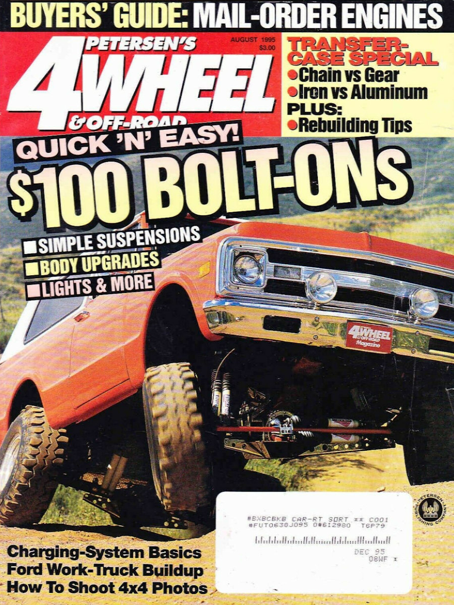4-Wheel Off-Road August 1995