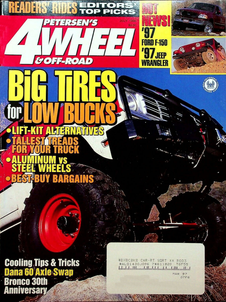 4-Wheel Off-Road July 1996