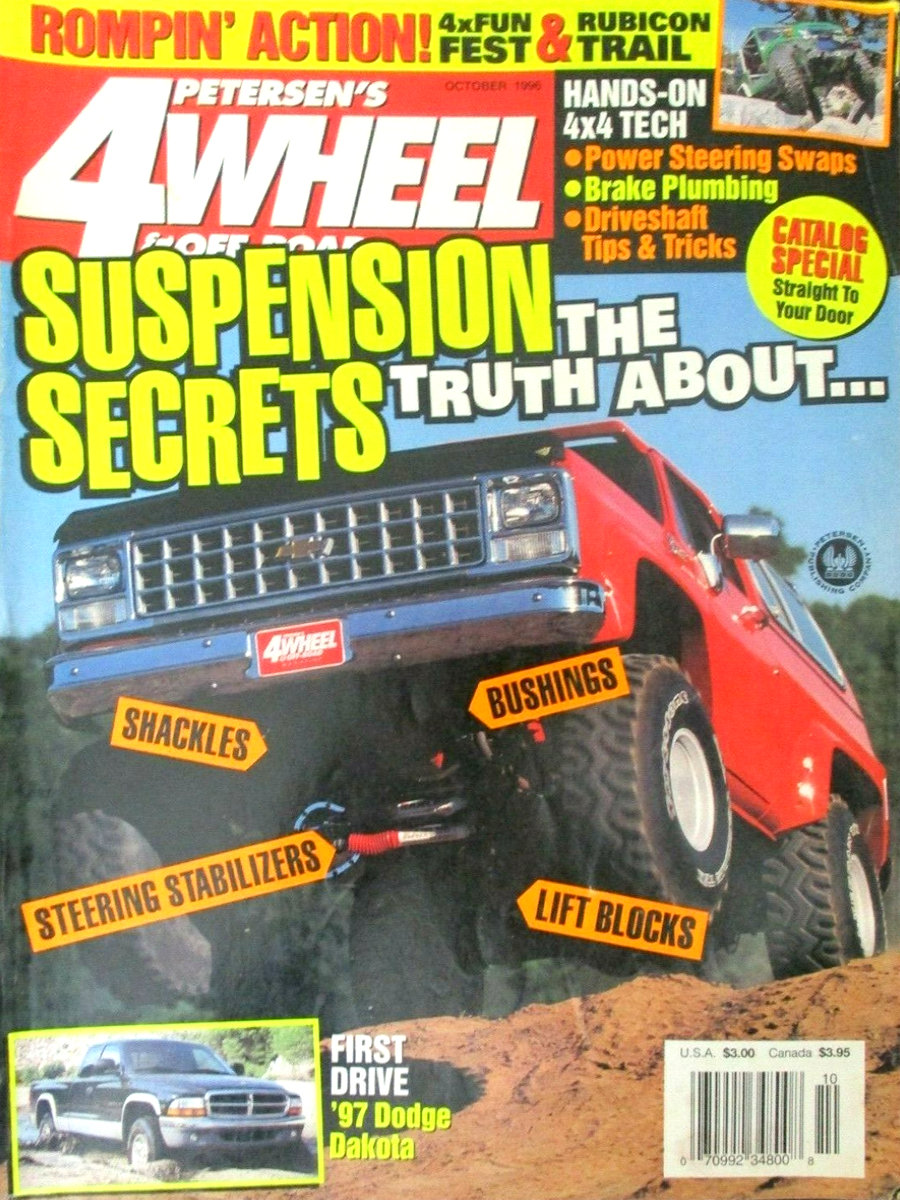 4-Wheel Off-Road October Oct 1996