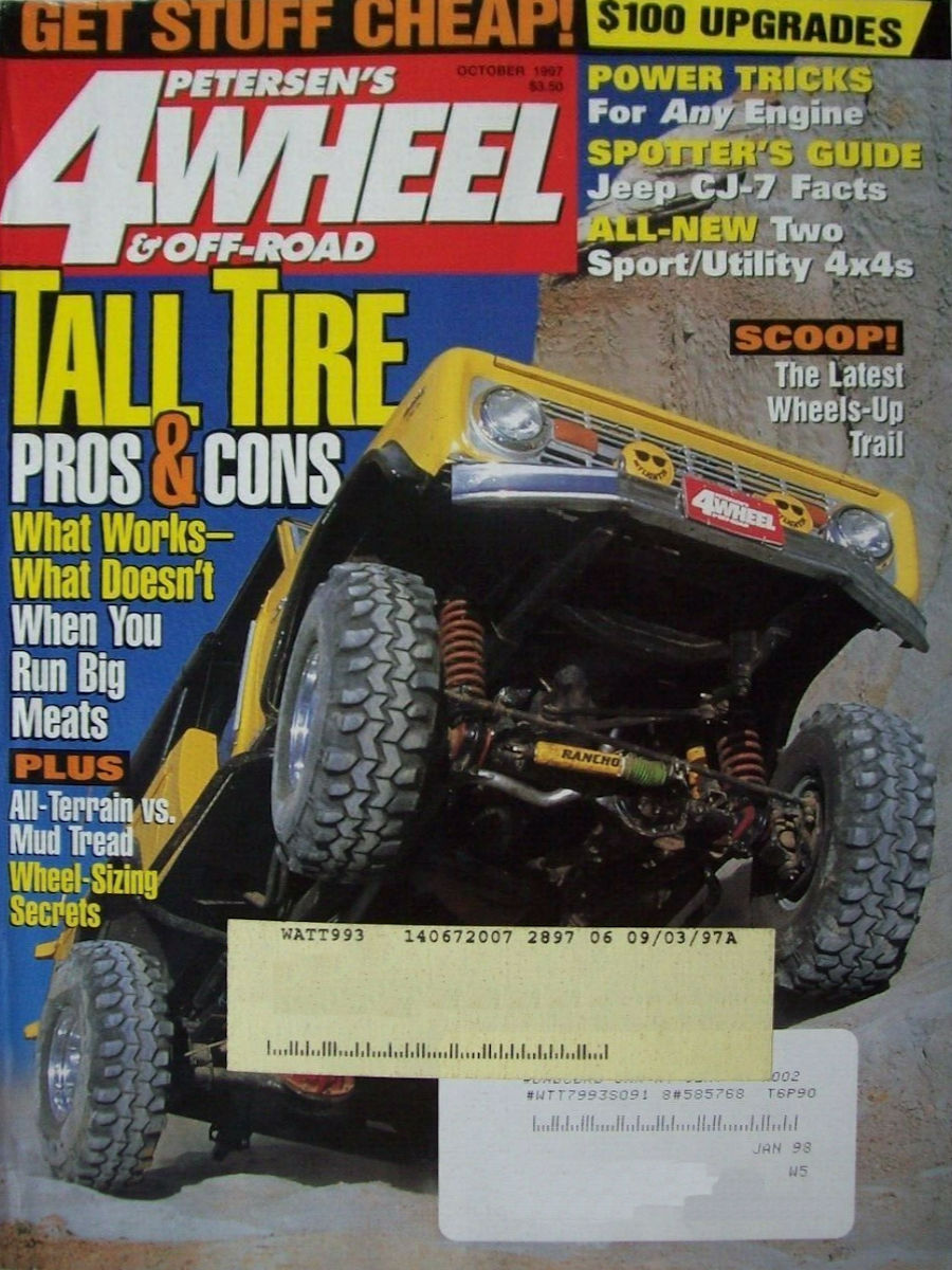 4-Wheel Off-Road October Oct 1997