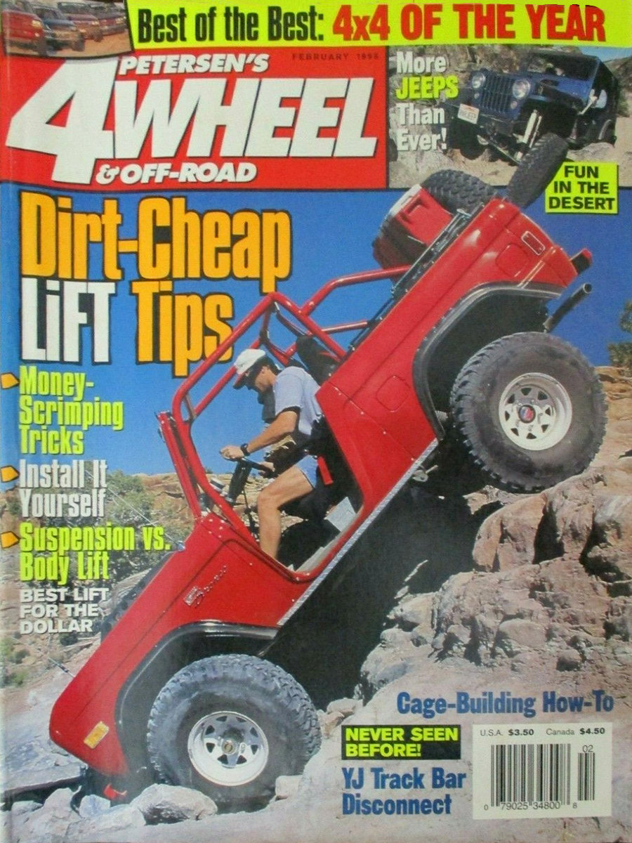 4-Wheel Off-Road Feb February 1998