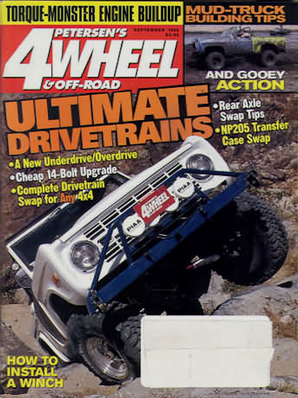 4-Wheel Off-Road September Sept 1998