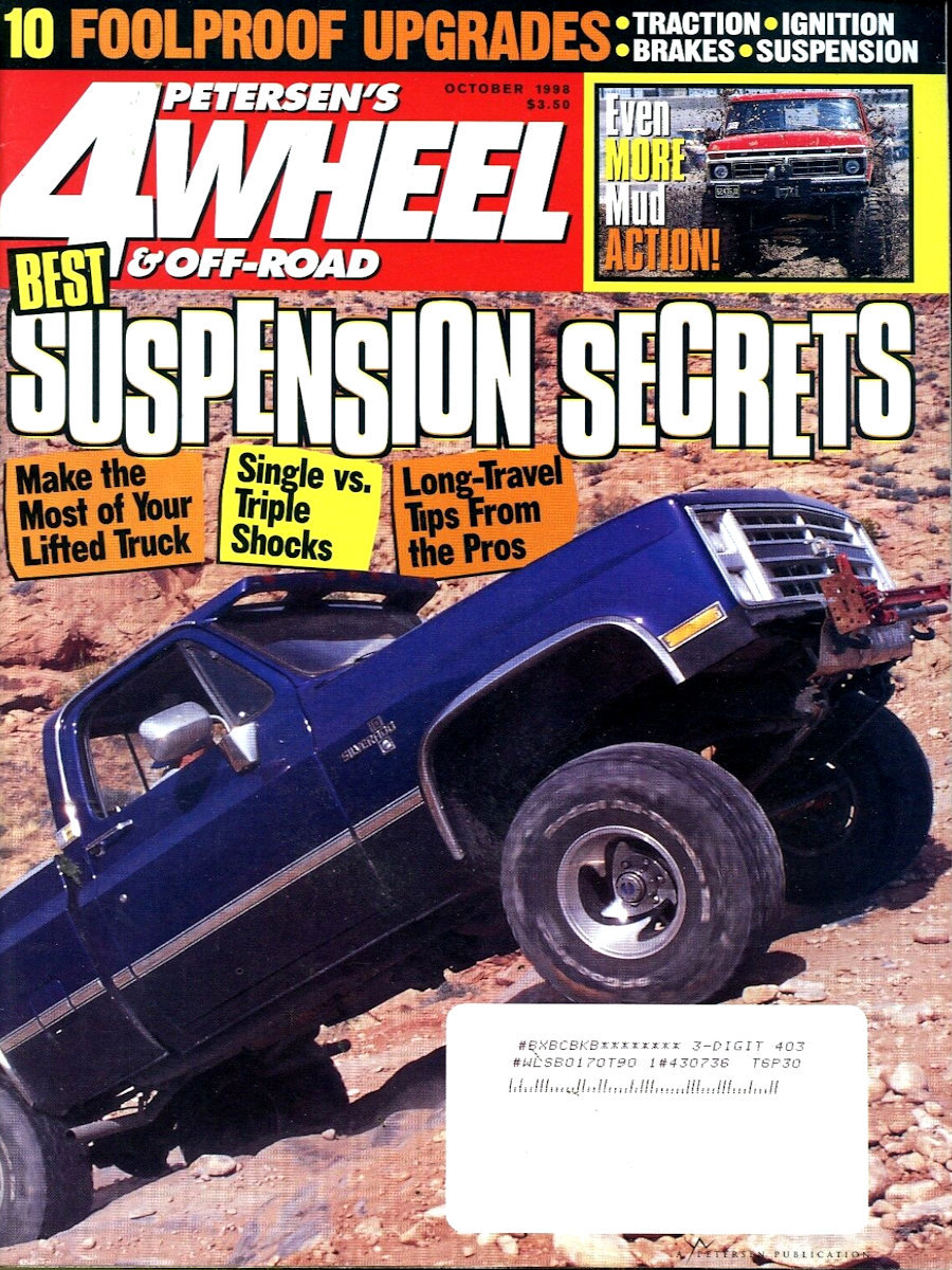 4-Wheel Off-Road October Oct 1998