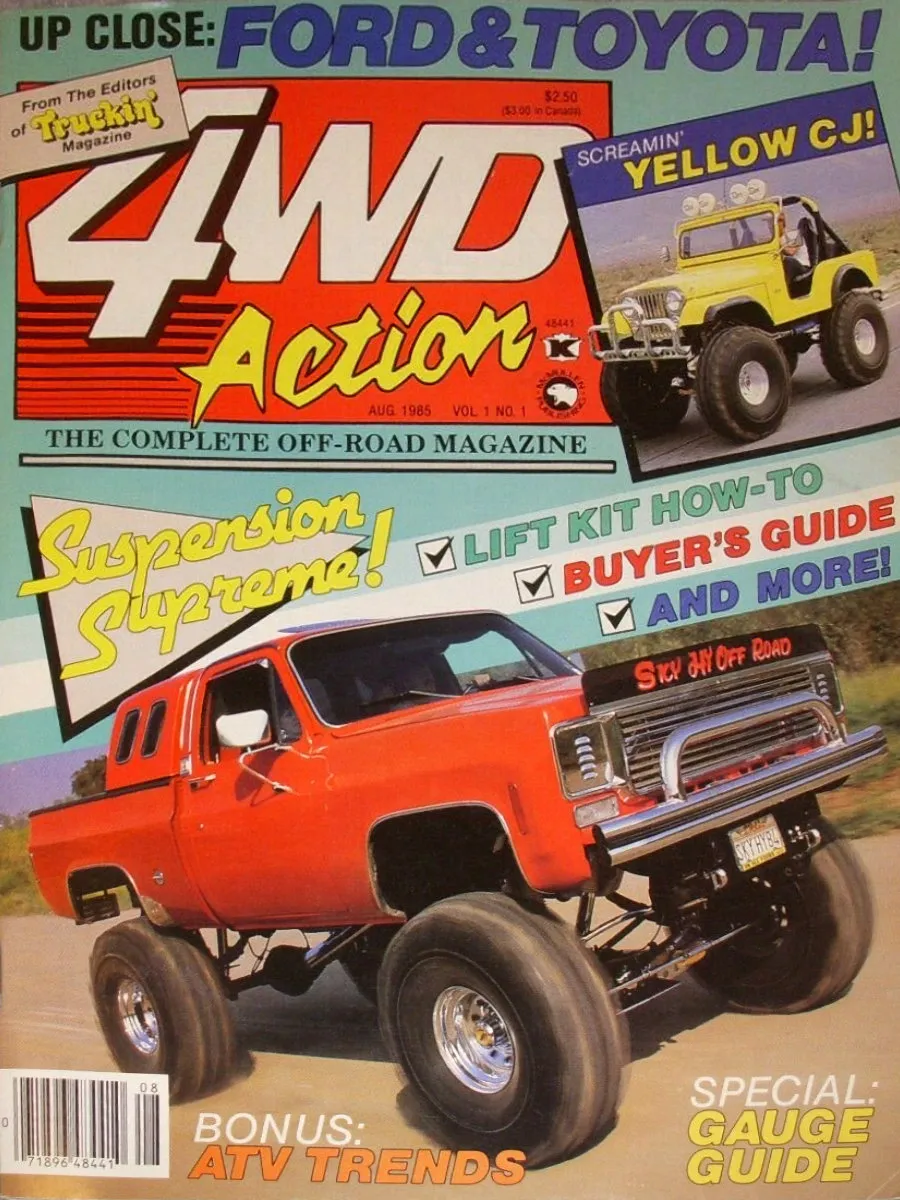 4WD Action Aug August 1985