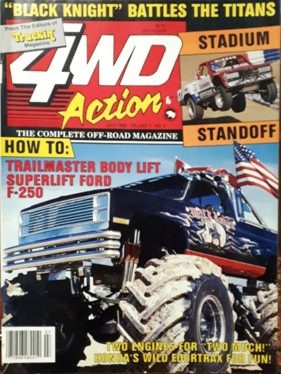 4WD Action Jul July 1986