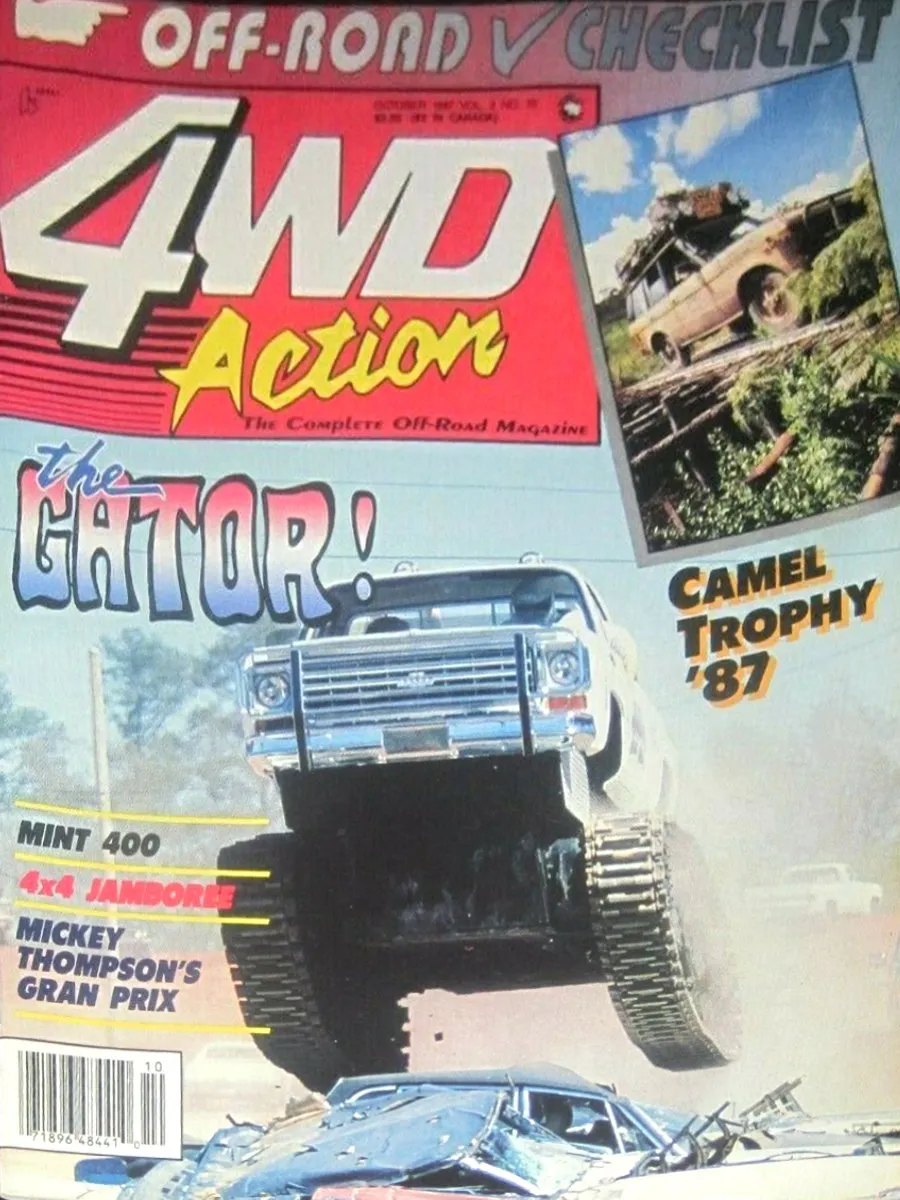 4WD Action Oct October 1987