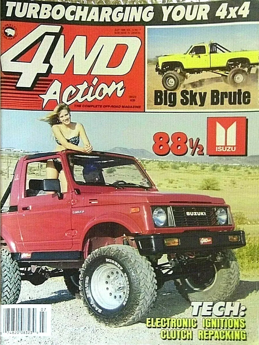 4WD Action Jul July 1988