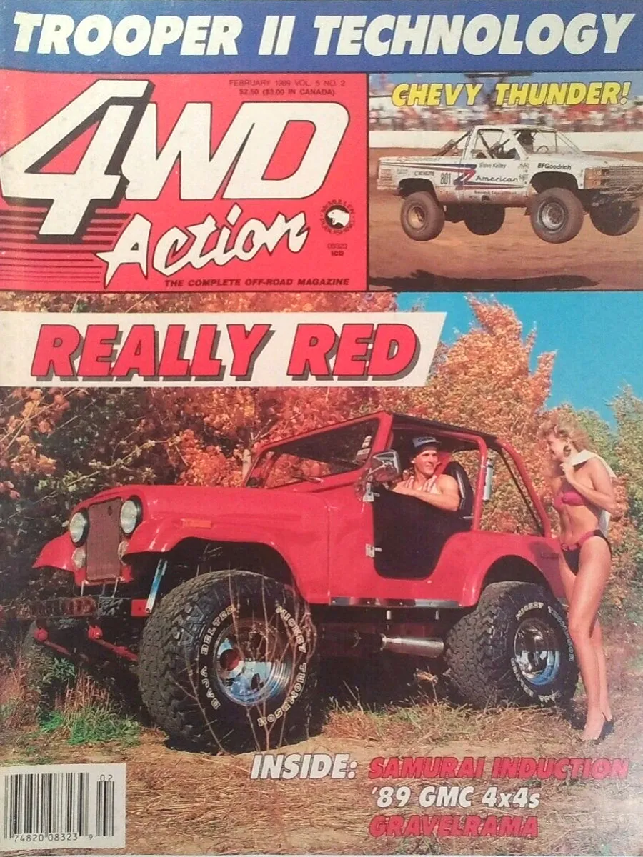 4WD Action Feb February 1989