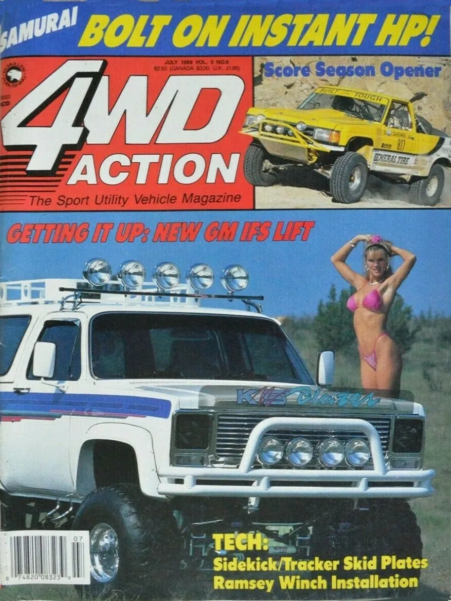 4WD Action Jul July 1989