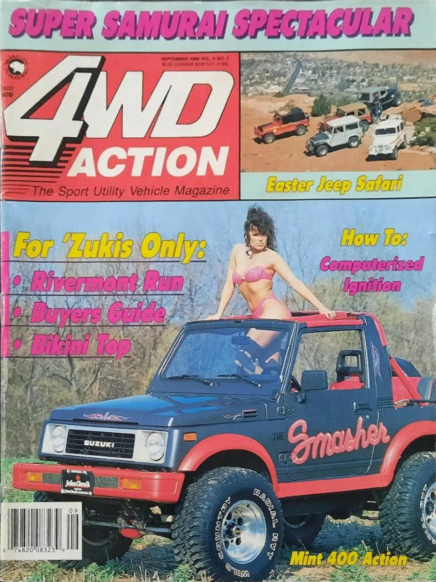 4WD Action Sept September 1989