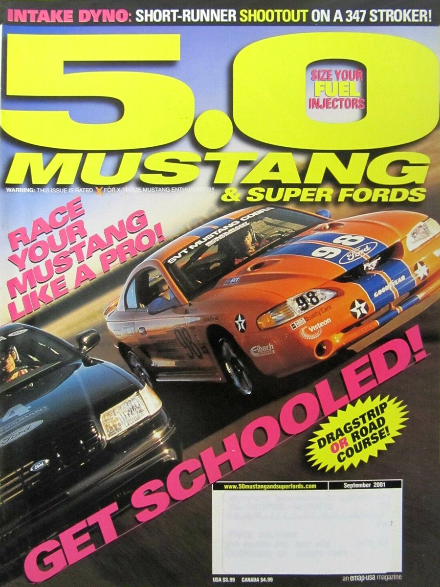 5.0 Mustang & Super Fords Sept September 2001
