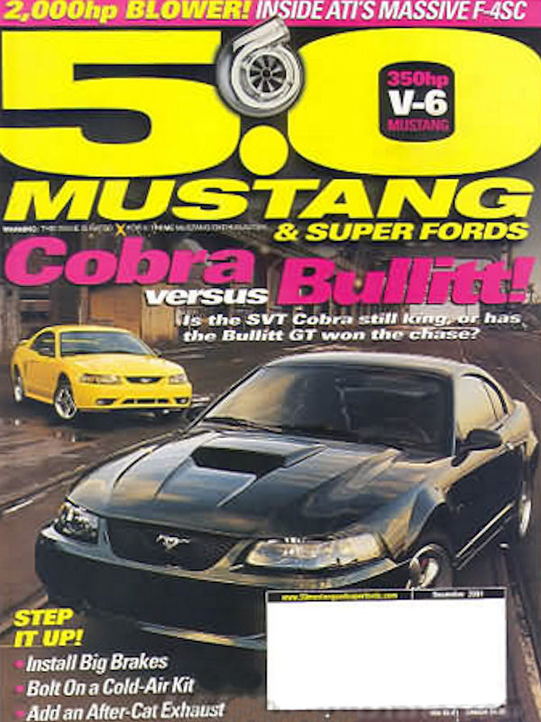 5.0 Mustang & Super Fords Dec December 2001 