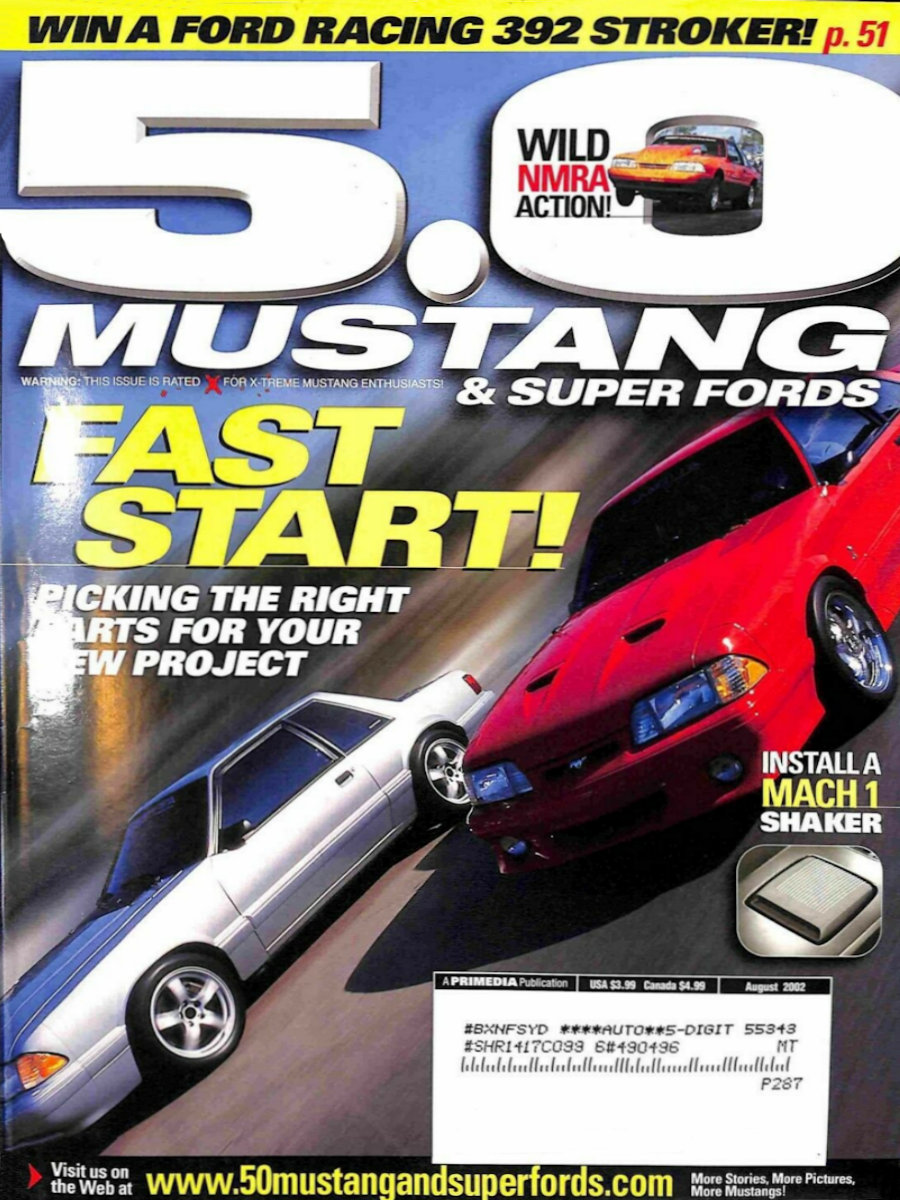 5.0 Mustang & Super Fords Aug August 2002