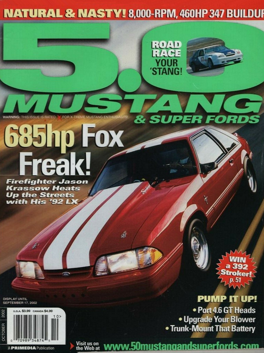 5.0 Mustang & Super Fords Oct October 2002