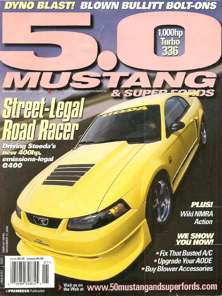 5.0 Mustang & Super Fords Jan January 2003