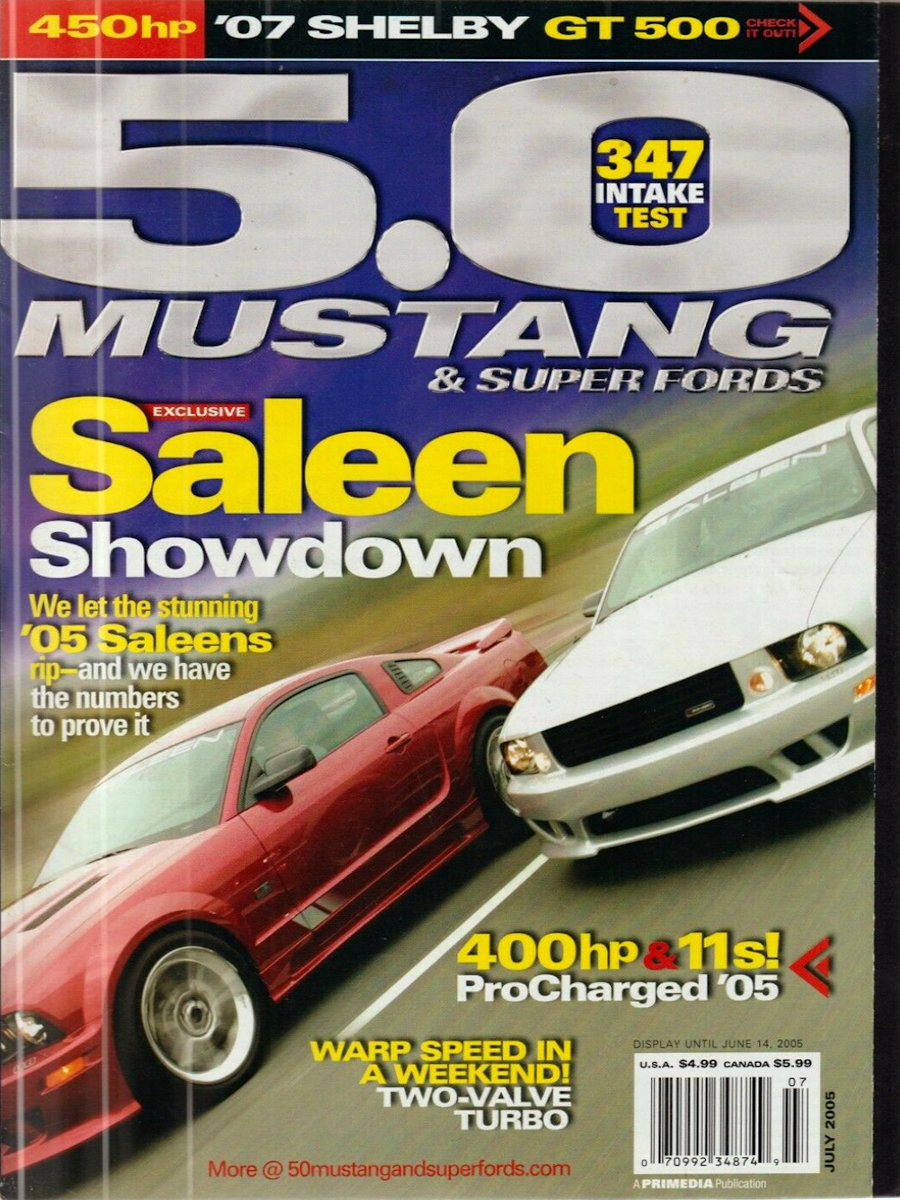 5.0 Mustang & Super Fords Jul July 2005