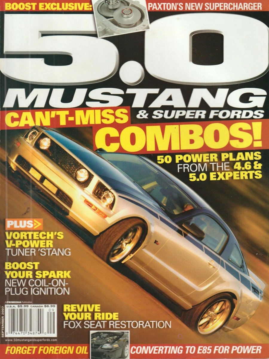 5.0 Mustang & Super Fords Sept September 2007
