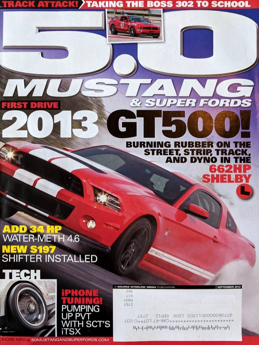 5.0 Mustang & Super Fords Sept September 2012