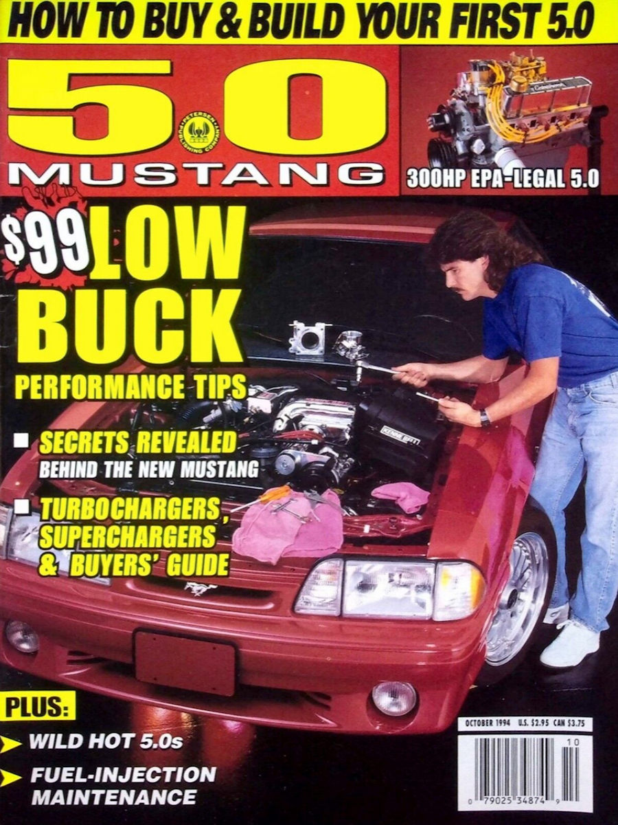 5.0 Mustang Oct October 1994 