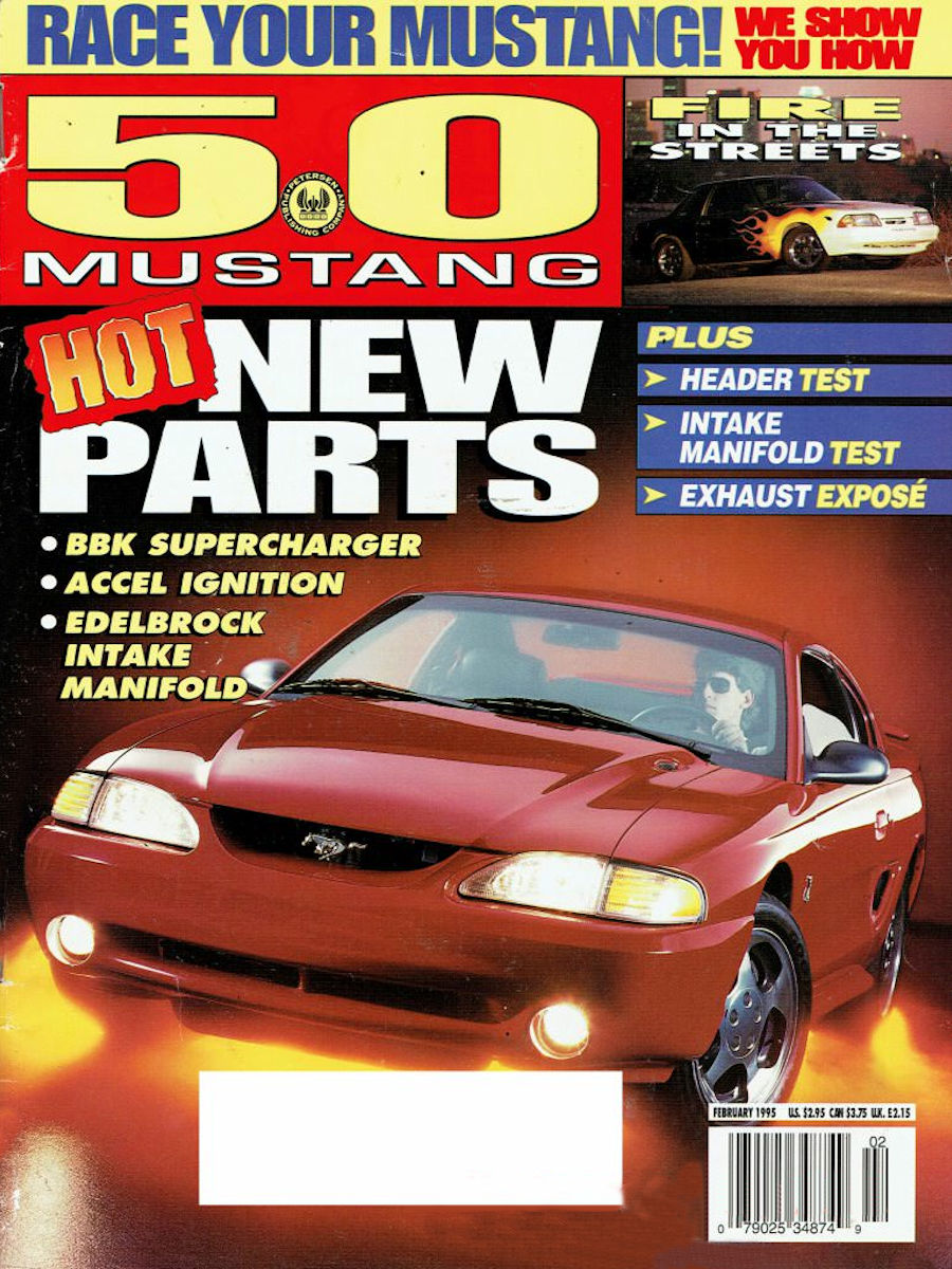 5.0 Mustang Feb February 1995 