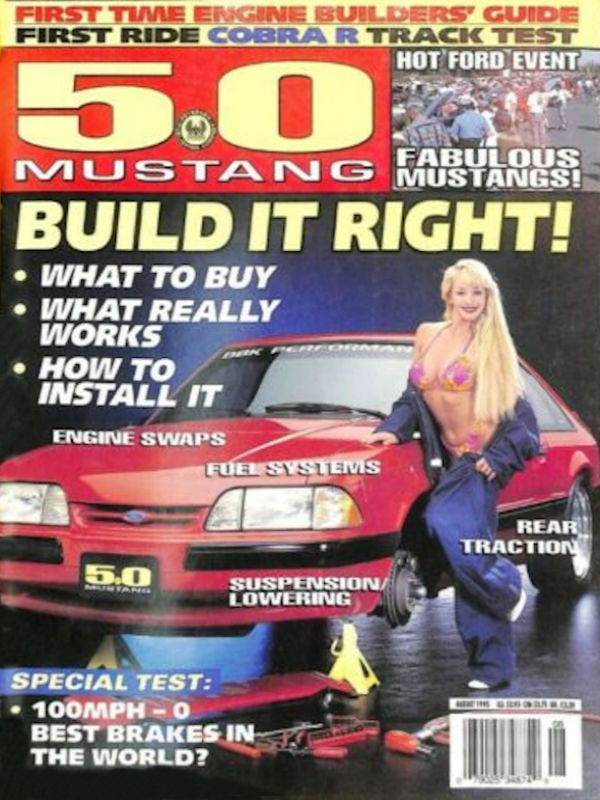 5.0 Mustang Aug August 1995 