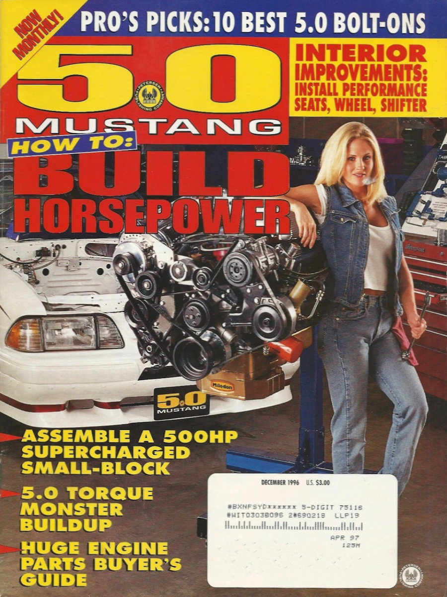 5.0 Mustang Dec December 1996 