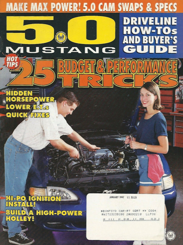 5.0 Mustang Jan January 1997 