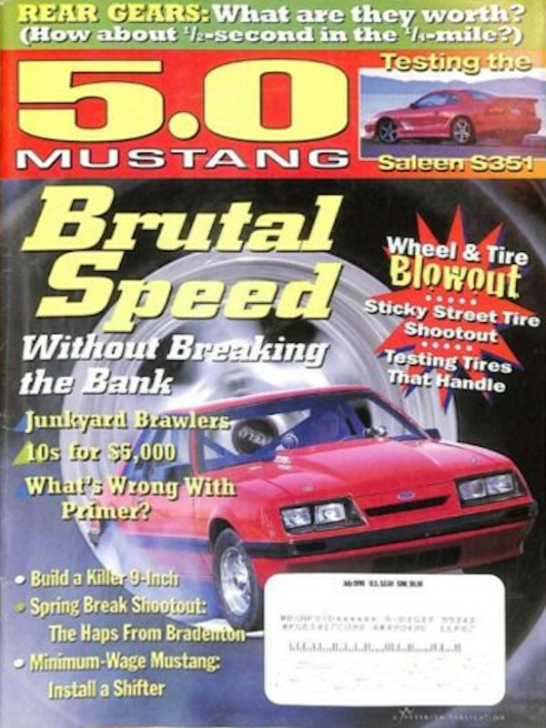 5.0 Mustang Jul July 1998