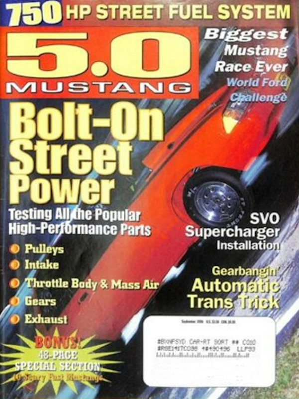 5.0 Mustang Sept September 1998