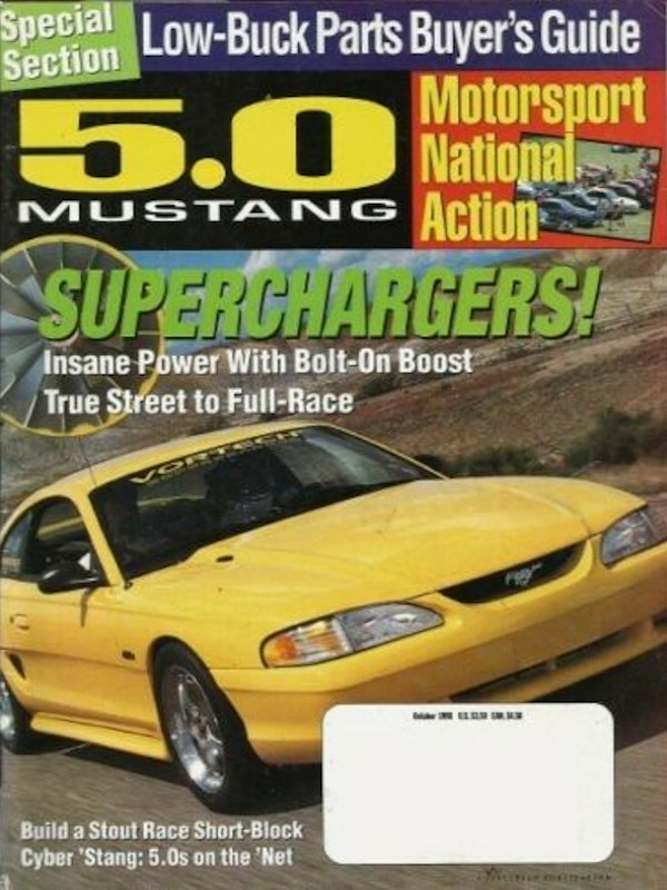 5.0 Mustang Oct October 1998