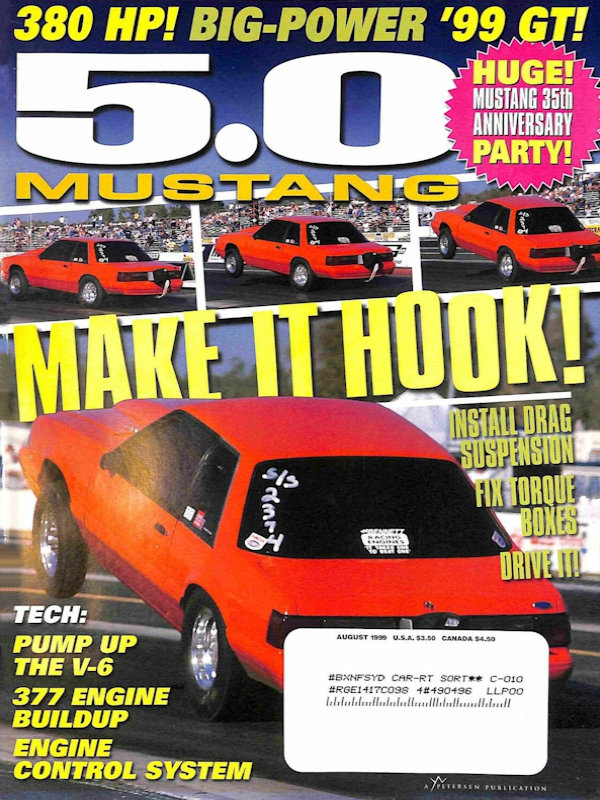 5.0 Mustang Aug August 1999
