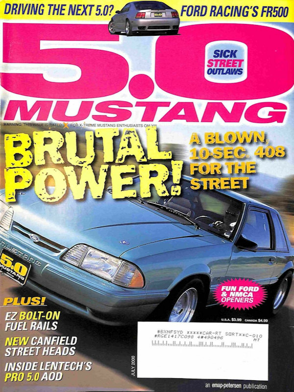5.0 Mustang Jul July 2000