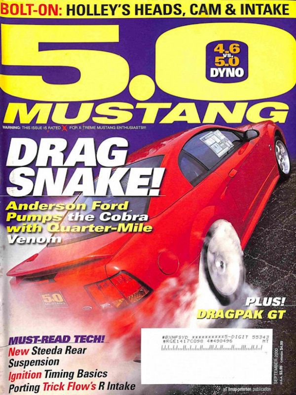 5.0 Mustang Sept September 2000