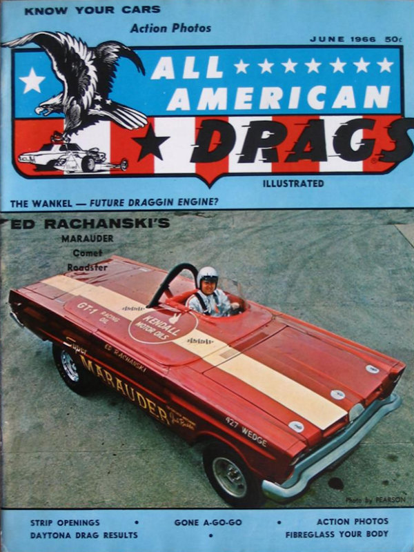 All American Drags Illustrated June 1966