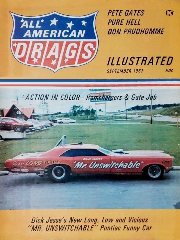All American Drags Illustrated Sept September 1967