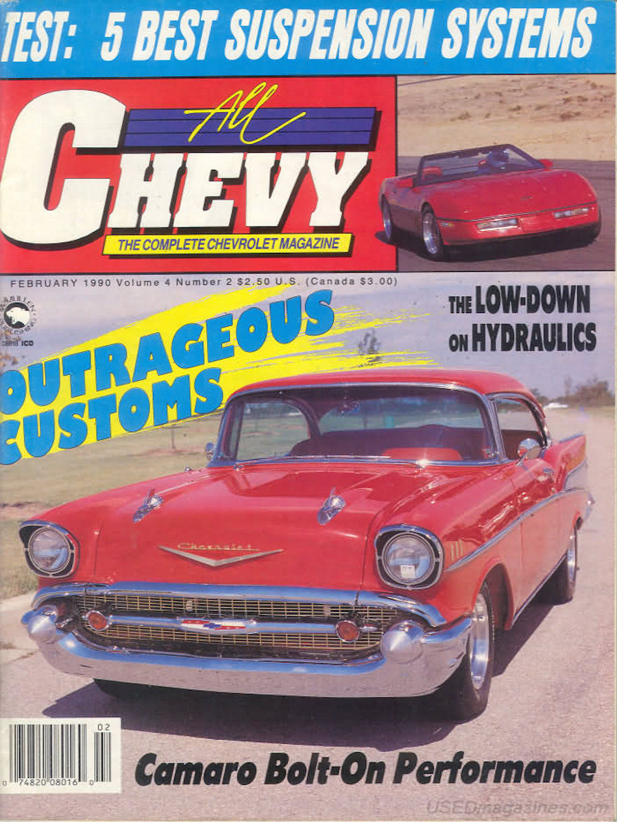 All Chevy Feb February 1990