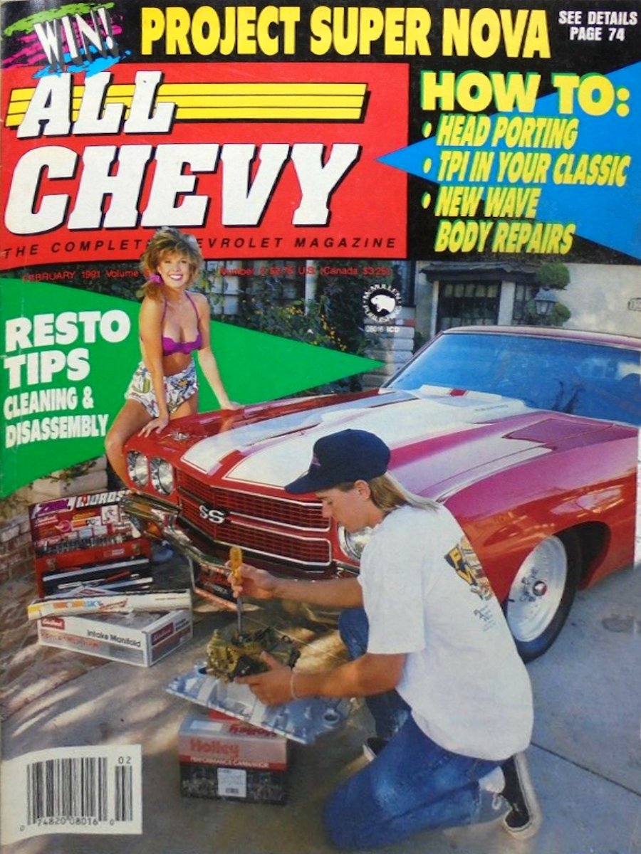All Chevy Feb February 1991