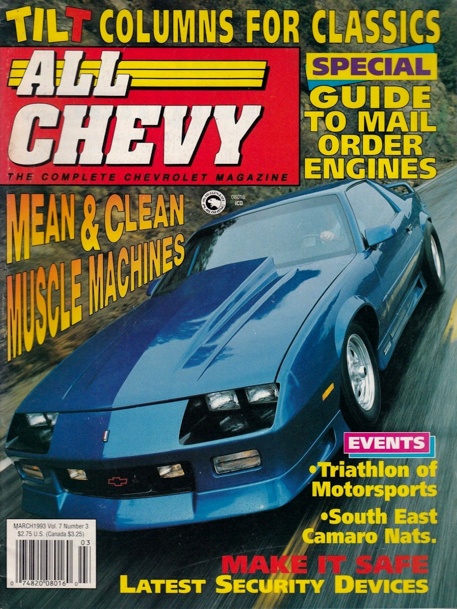 All Chevy Mar March 1993