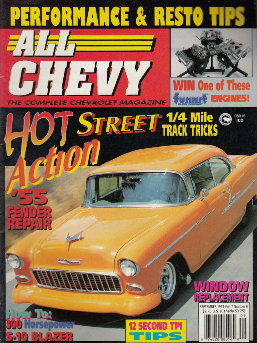 All Chevy Sept September 1993
