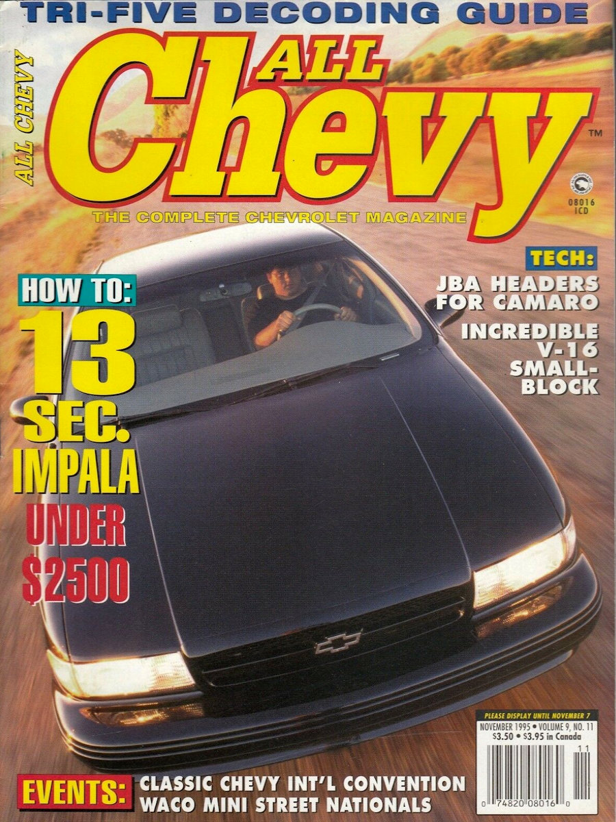 All Chevy Nov November 1995