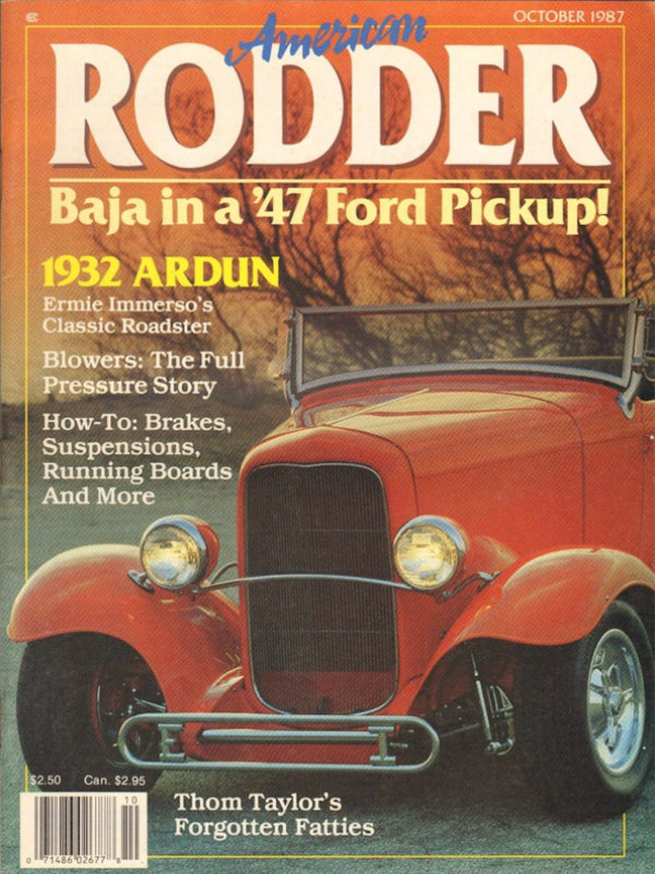 American Rodder Oct October 1987