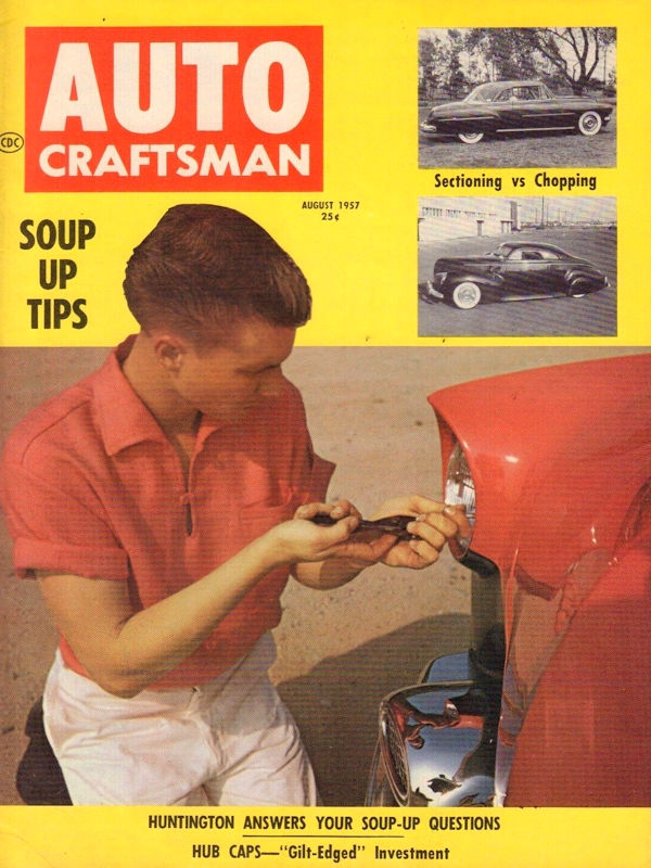 Auto Craftsman Aug August 1957