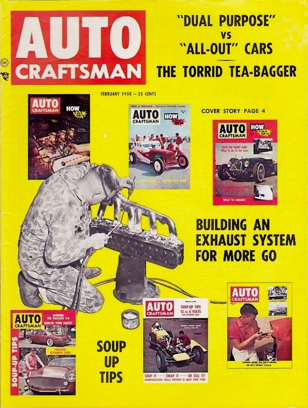 Auto Craftsman Feb February 1958 