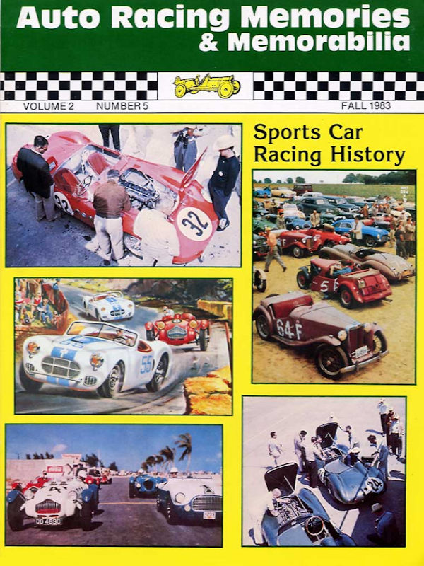 Auto Racing Memories Fall 1983 