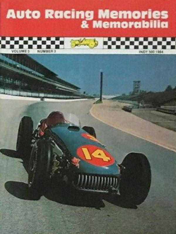 Auto Racing Memories Indy 500 1984 