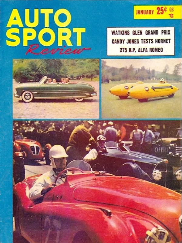 Auto Sport Review Jan January 1952 