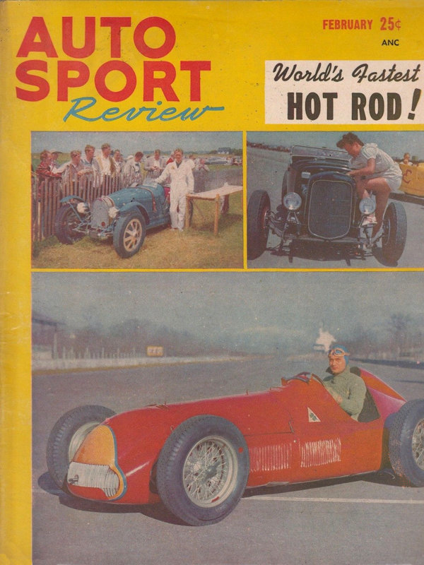 Auto Sport Review Feb February 1952 