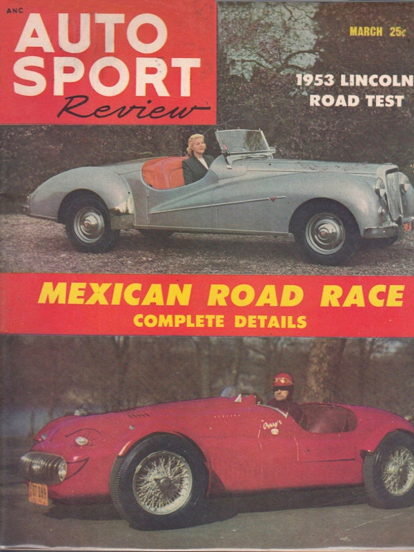 Auto Sport Review Mar March 1953 
