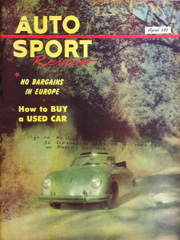 Auto Sport Review Apr April 1953 