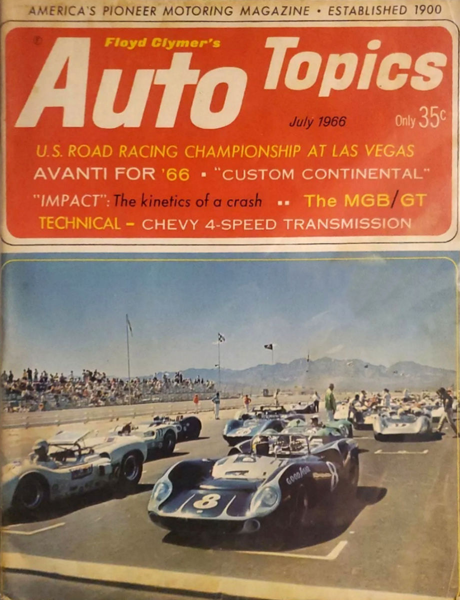 Auto Topics Jul July 1966